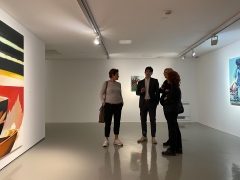 2020 – Galleria Civica Trento. Inaugurazione mostra “Ciò che vedo”