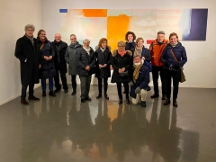 19-2021-Al-MAC-di-Cavalese-con-lartista-Italo-Bressan-alla-vernice-inaugurale-di-Stanze.Americane.-Le-stagioni-del-colore