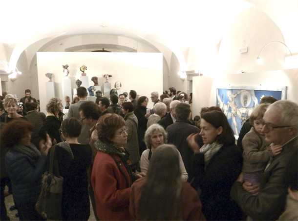 Inaugurazione evento »MATERIA LIEVE« - Mauro De Carli